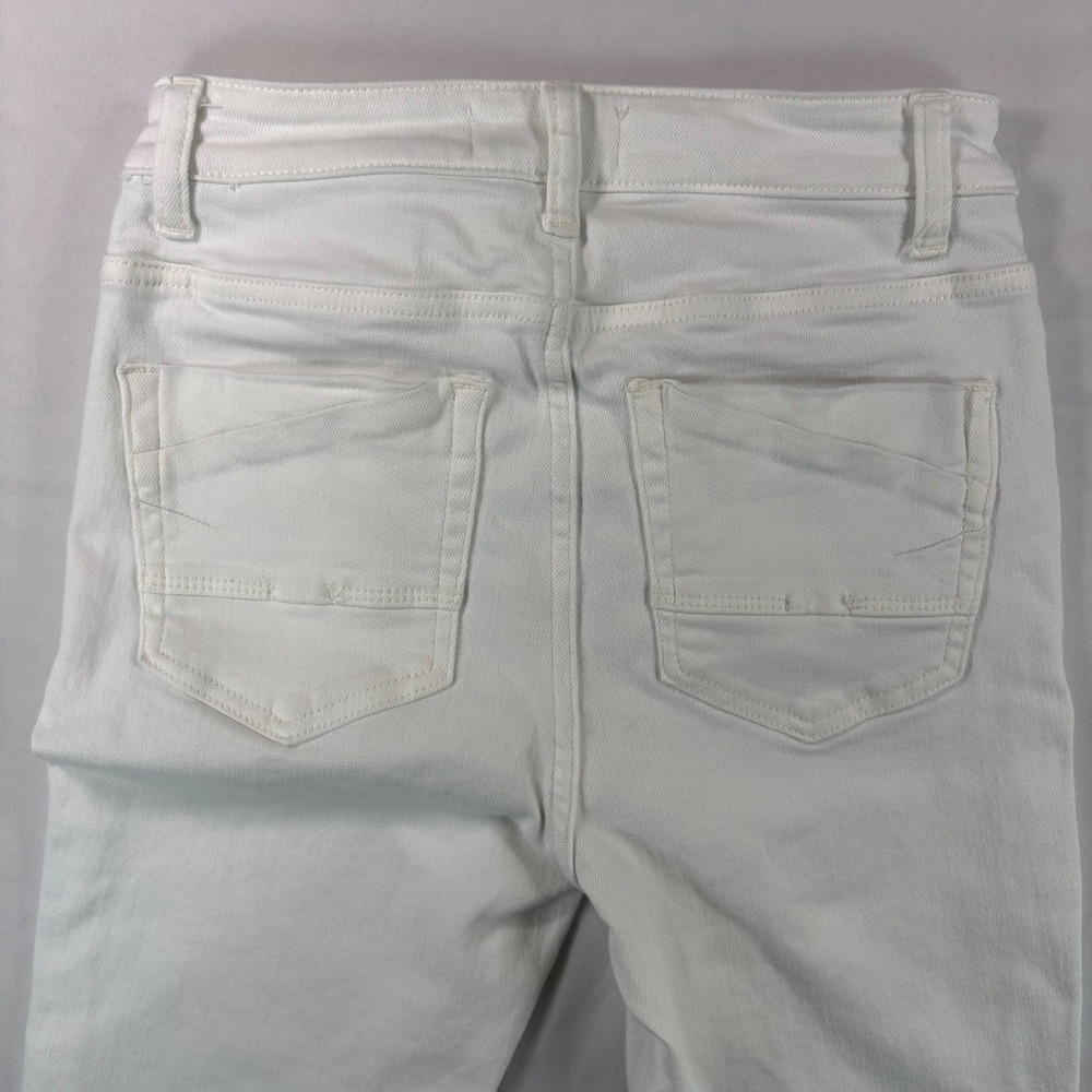 BKE Billie Skinny Jeans Womens 26 White High Rise‎ Slim Fit Denim Pants - Picture 5 of 9